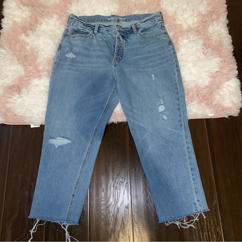 NWOT Old Navy Slouchy Straight Jeans Size 14